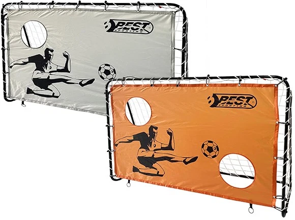 Best Sporting Fußballtor 180x120 mit Torwand – Orange oder Grau – Outdoor - Bild 1 von 1