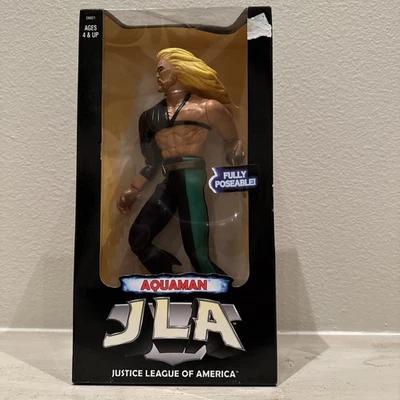 NUEVO 1998 Liga de la Justicia de América 12" Figuras: Figura de acción Aquaman Nuevo en caja Foto 1 de 4