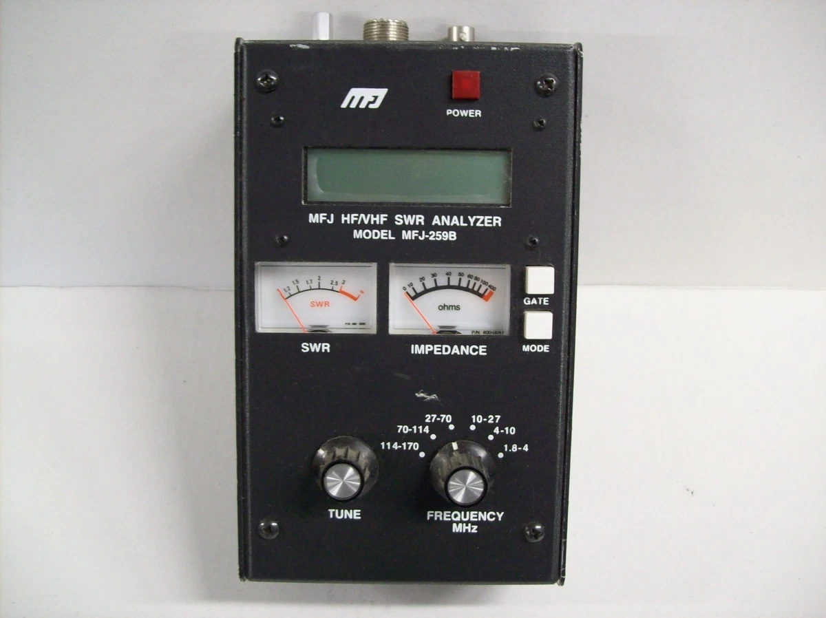 MFJ製SWRアナライザーMFJ−259B MFJ 259B HF/VHF SWR Analyzer Antenna | eBay