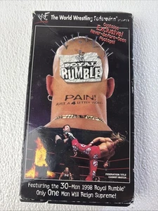 WWF - Royal Rumble 1998 VHS Classic Five Of 1998 Edition Wrestling Stone Cold - Bild 1 von 4