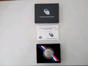 2014 National Baseball Hall of Fame Proof Half-Dollar (COA & Box) - Picture 1 of 1