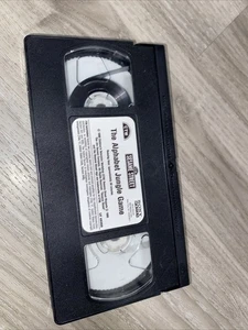 Sesame Street - The Alphabet Jungle Game (VHS, 1998) **TAPE ONLY**TESTED** - Picture 1 of 2