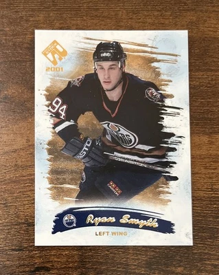 2000-01 Pacific Private Stock Ryan Smyth #40 Edmonton Oilers - Image 1 of 2