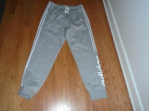 Pantaloni da jogging Adidas Training grigi taglia large nuovi con etichette - Foto 1 di 3