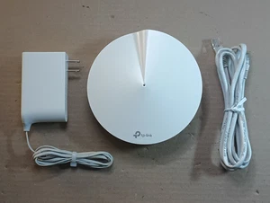 TP-Link Deco M9 Plus AC2200 Smart Home Mesh WiFi Router with Ethernet Cable - Bild 1 von 5