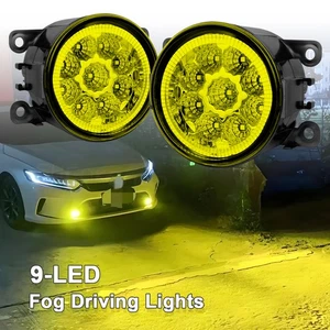 Yellow LED Bumper Fog Light Lamps DRL Fit For Land Rover Range Rover Sport 09-13 - Picture 1 of 15