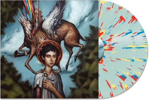 Circa Survive - Blue Sky Noise - Remastered - Clear Blue W/ Blue,Yellow & Red Sp - Image 1 of 1