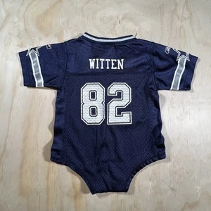 A5008 Reebok NFL Dallas Cowboys Jason Witten #82 Infant Size 18M Jersey Blue - Picture 1 of 7