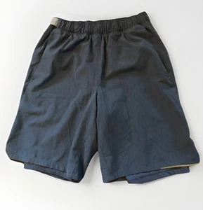SKORA Herren QWICK DRY blau Laufen sportlich 9" Schrittlänge Shorts GR.S - Bild 1 von 7