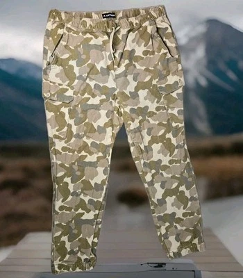 Pantalones Camuflados Airwalk Adulto Talla 2XL Pato Camuflaje Cordón Cintura Elástica Foto 1 de 4