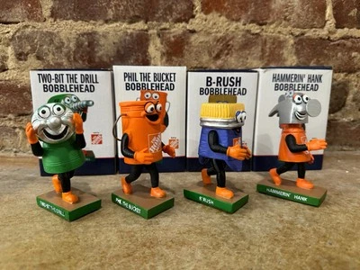 Home Depot Tool Race Mini Bobblehead Set Atlanta Braves Kids Giveaway 2023 - Image 1 of 3