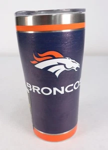 Denver Broncos NFL Tumbler Tervis Stainless Steel 20oz New - Picture 1 of 5