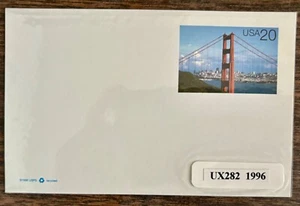 US Stamped Postcard . UX282 , 20c. Unused. - Picture 1 of 1
