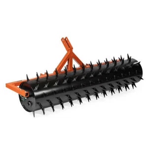 Titan Attachments 3 Point 6 FT Drum Spike Aerator Fits Category 1 and 2 Tractors - Picture 1 of 12