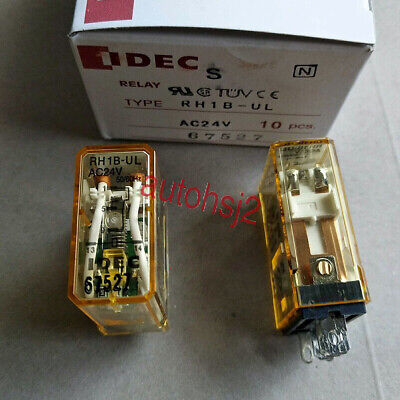 1PC IDEC  RH1B-UL-AC24V Power Relay 50/60Hz  ...