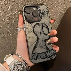 Hero Sketch Comic Style Case for iPhone 15 14 13 12 11 Pro Max XR XS 7 8 Plus - Picture 1 of 10
