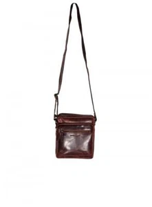 Bolso Bandolera Rowallan of Scotland Cuero Troyano Coñac - Imagen 1 de 4