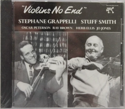 STEPHANE GRAPPELLI & STUFF SMITH VIOLINS NO END CD [NEW SEALED] Foto 1 de 2