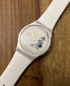 SWATCH HOW MAJESTIC GZ711 REGINA ELISABETTA GIUBILEO PLATINO - Foto 1 di 11