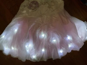 New Disney Store Princess Costume Light Up Petticoat Skirt Girls LARGE - Picture 1 of 7