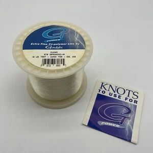 Gamakatsu GPR3000C-14 G-Power 3000yd 14lb hochwertige Angelschnur - Bild 1 von 5