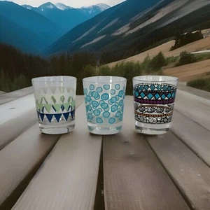 Ikea Set Of 3 8oz Old Fashioned Rocks Glass Tumblers - Picture 1 of 8