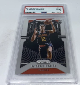 2019-20 Prizm De'Andre Hunter Rookie Card RC #251 PSA 9 MINT Atlanta Hawks - Picture 1 of 4
