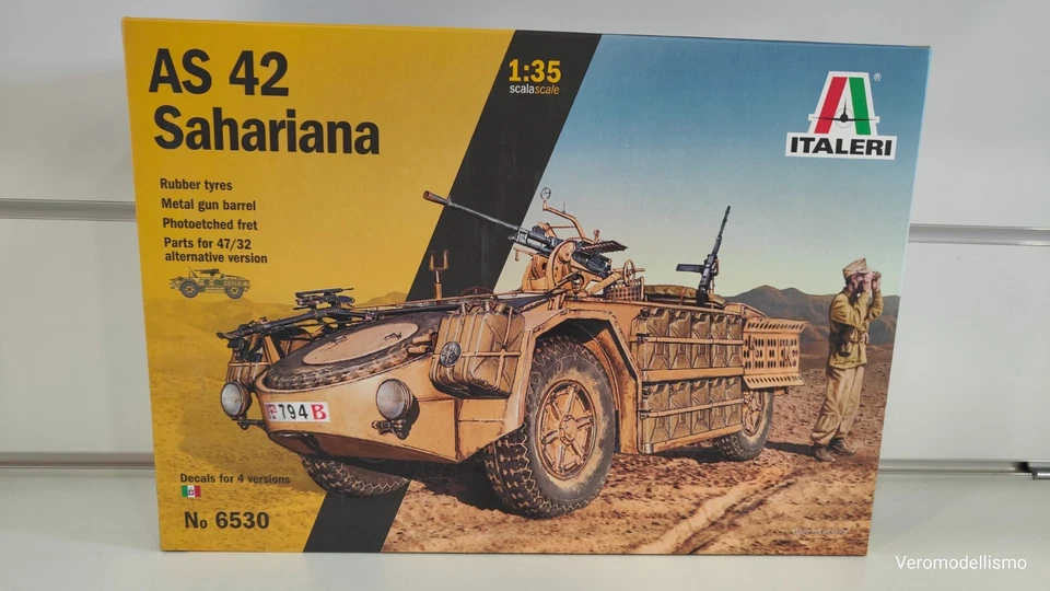 Camionetta Desertica modello 42 Sahariana veicolo Italiano guerra mondiale - Immagine 1 di 1