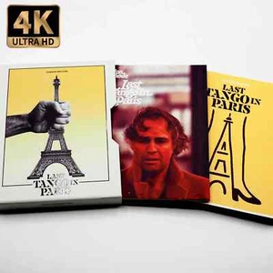 LAST TANGO IN PARIS 4K+Blu-ray+Slip Cover+Slip Case+Booklet. Vinegar Syndrome - Picture 1 of 14