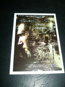 SPIDER, film card [Ralph Fiennes, Bradley Hall, Miranda Richardson]
