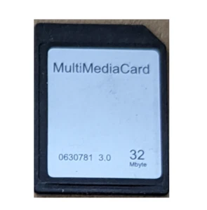 32MB MMC MultiMediaCard Memory Card MultiMedia 7 Pins Speicherkarten Memory Card - Picture 1 of 4