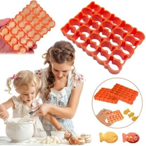Gold Fish Cracker Cutter, 25Cavity Fish Cookie Cutter,Mini Shaped Gold Fish W8C4 - Picture 1 of 12