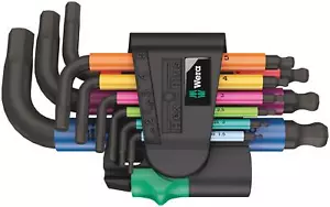 Wera 05133164001 950/9 Hex-Plus Multicolour 2 L-Key Set - Picture 1 of 5