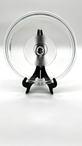 PYREX Round Casserole Lid G1C A Replacement 8.75” Clear Glass - Picture 1 of 2