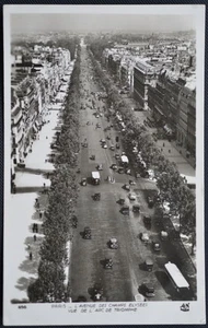 Paris 1942 - L'AVENUE DES CHAMPS ELYSEES - Bild 1 von 2