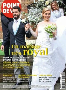 Point de Vue Mariage MARIANNA GOULANDRIS_PRINCE CHARLES_MAXIMA 2017 NEW ©TBC - Imagen 1 de 1