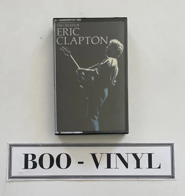 Eric Clapton The Cream of Eric Clapton cassette tape 1987 polydor paper labels - Image 1 of 4