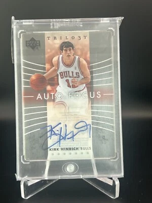 2004-05 Upper Deck Trilogy enfoque automático Kirk Hinrich #AF-KI automático Foto 1 de 2