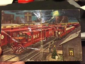 Vintage Railroad Postcard M-K-T Railroad - Picture 1 of 11