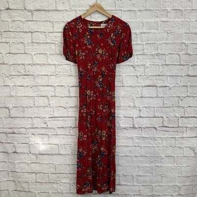 Maxi corbata plisada vintage floral manga corta Miss Dorby para mujer 10 Foto 1 de 4