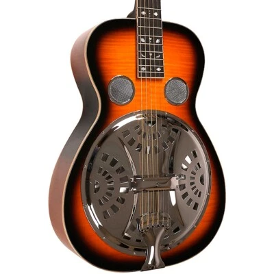 Guitarra Resonadora De Lujo Tono Dorado PBR-D Mastertone Paul Beard Cuello Redondo Sunburst Foto 1 de 4