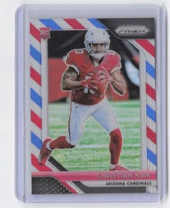 2018 Panini Prizm Christian Kirk #219 Prizm Red White and Blue Cardinals - Picture 1 of 2