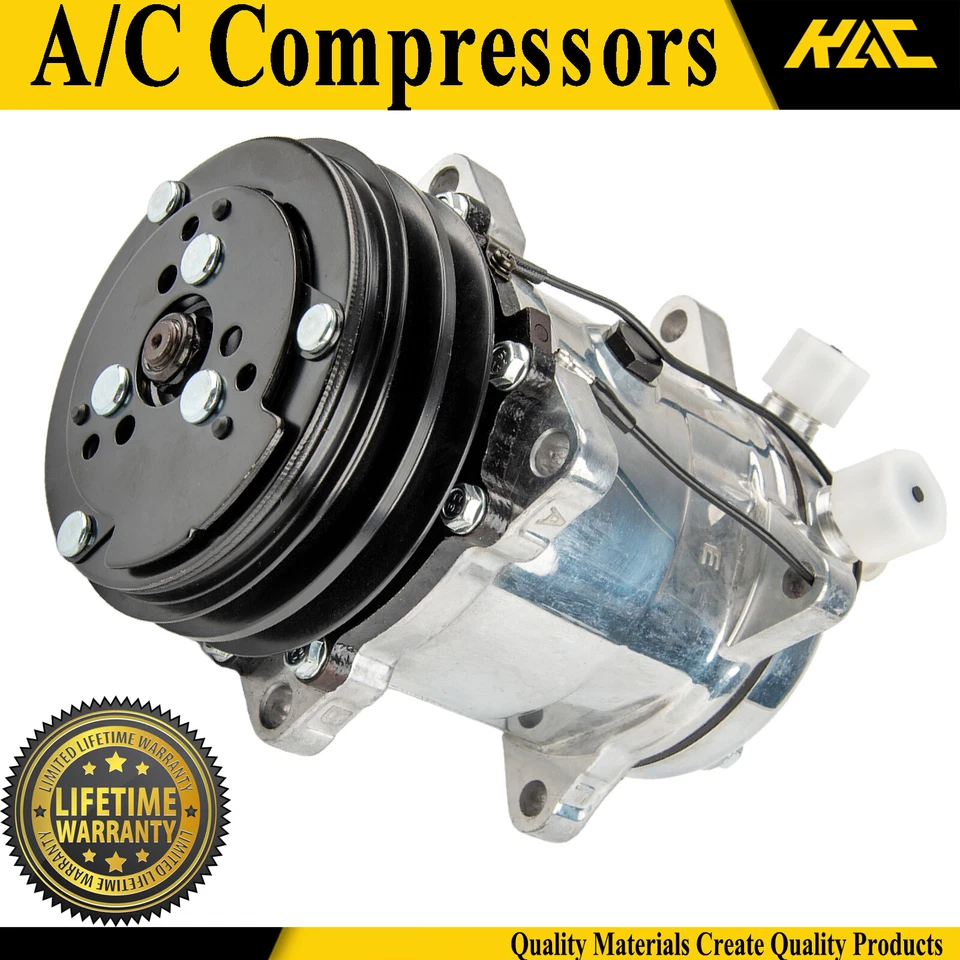 A/C Compressors & Clutches For Jeep Wrangler 1987-1990 Jeep J20 1985-1988 58551 - Image 1 of 4