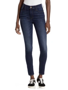 Madewell Womens 9" Mid Rise Skinny Jeans Dark Wash 5 Pockets Stretch Sz 27 - Picture 1 of 11