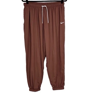 Nike Joggers Parachute Pants Womens Size 2X Oversized Brown DM9286-825 - Picture 1 of 12