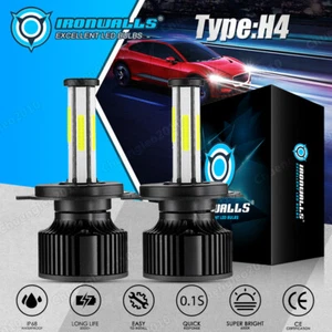 For Mini Cooper 2018-2023 6-sides HB2 9003 H4 LED Headlight High Low Beam White - Foto 1 di 12