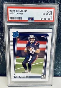 Panini Donruss 2021 Rated Rookie 🔥 Mac Jones 🔥 PSA 10 - Bild 1 von 3
