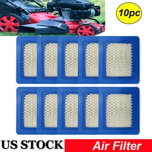NEW 10Pcs Air Filter Lawn Mower Filters For Briggs&Stratton 491588 399959 H/P - Picture 1 of 7