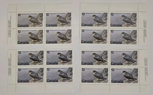 Canadá 1978 Vida silvestre en peligro de extinción #752 MS de bloques de placas MNH  - Imagen 1 de 1