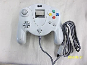 White Naki Advanced Sega Dreamcast Controller Pad W/ Slow Motion & TurboUNTESTED - Picture 1 of 2